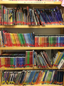 本棚の虹2