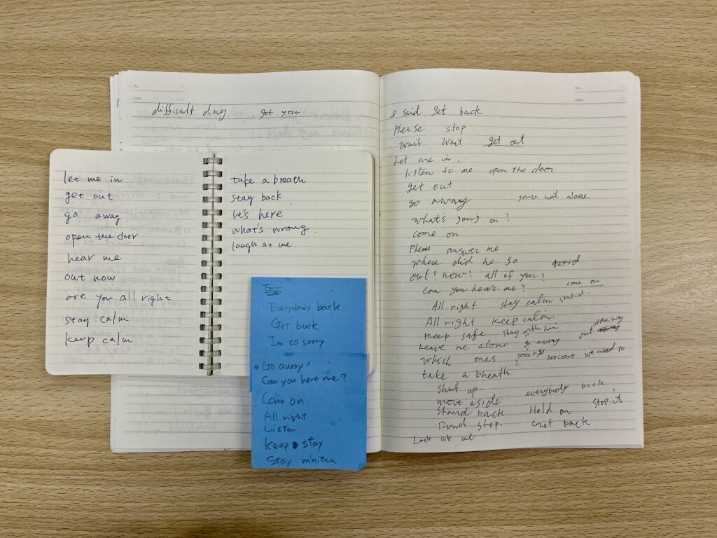 10/11 見る･聞く･話すクラス：決まり文句さがし #2——Nさんの場合